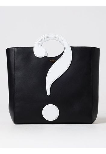 Borsa Question Mark Moschino Couture in pelle