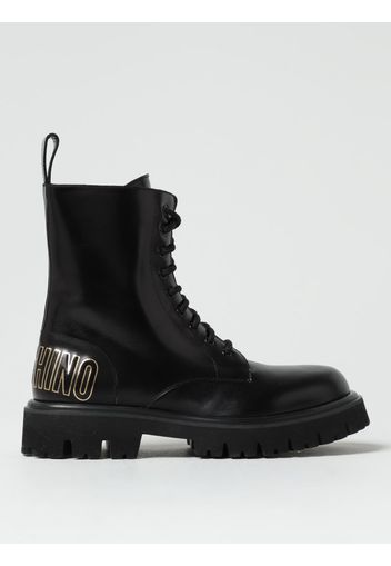 Stivaletto Moschino Couture in pelle con zip