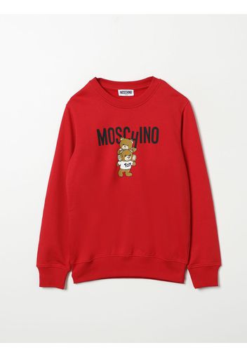 Felpa a girocollo Teddy Moschino