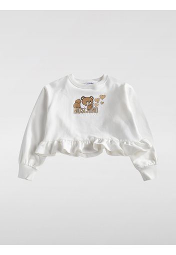 Maglia crop Teddy Moschino