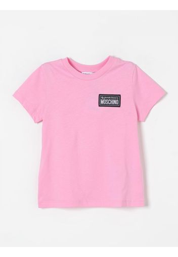 T-shirt con logo Moschino in cotone