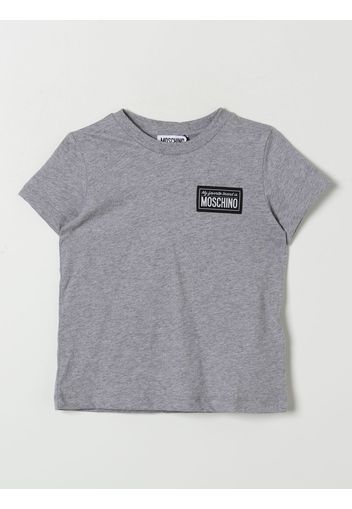 T-shirt con logo Moschino in cotone