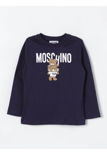 T-Shirt MOSCHINO Bambino colore Blue Navy