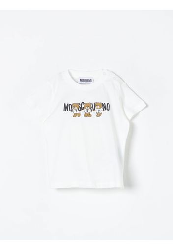 T-shirt Moschino in cotone con stampa logo