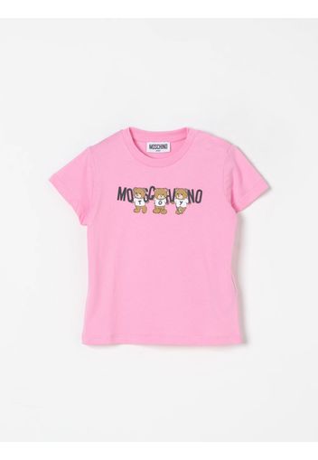 T-shirt Moschino in cotone con stampa logo