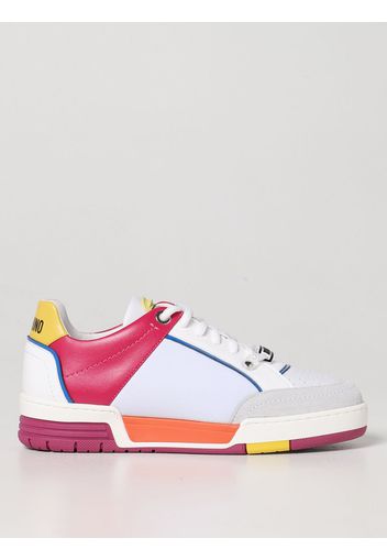 Sneakers Moschino Couture in pelle e gomma