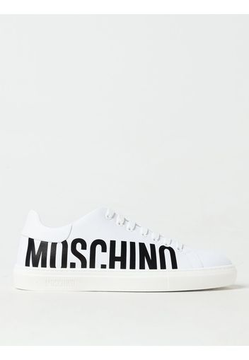 Sneakers Moschino Couture in pelle con logo