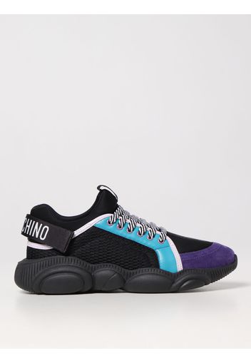 Sneakers Moschino Couture in pelle e mesh