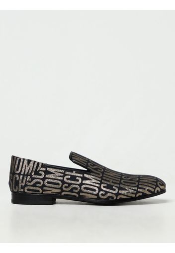 Mocassino Moschino Couture in tessuto jacquard