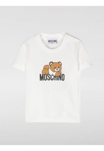 T-shirt Moschino in cotone con Teddy Moschino