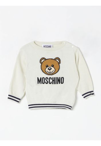 Maglia Teddy Moschino in cotone e lana