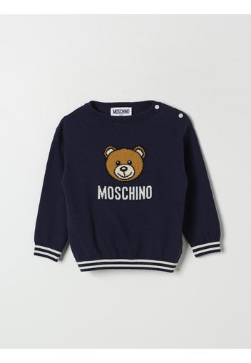 Maglia Teddy Moschino in cotone e lana