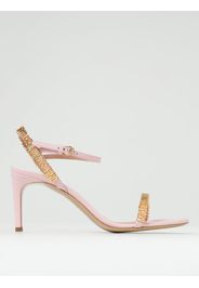 Slingback Moschino Couture in pelle con logo