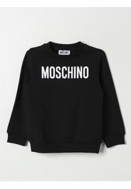 Felpa a girocollo con logo Moschino