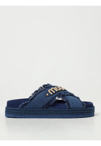 Sandali Con Tacco MOU Donna colore Denim