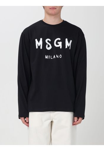 T-Shirt MSGM Uomo colore Nero