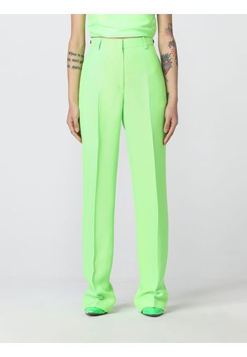 Pantalone MSGM Donna colore Verde Acido