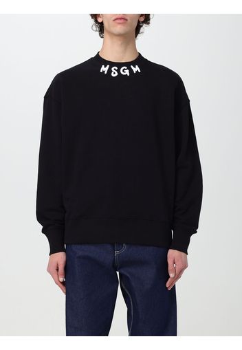 Felpa MSGM Uomo colore Nero