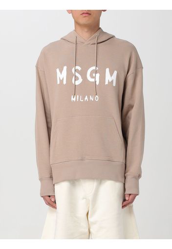 Felpa MSGM Uomo colore Beige