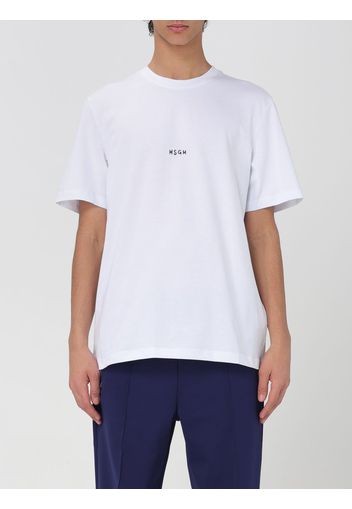 T-Shirt MSGM Uomo colore Bianco