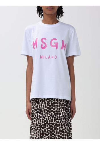 T-Shirt MSGM Donna colore Bianco