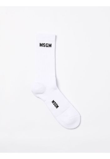 Calze MSGM Uomo colore Bianco