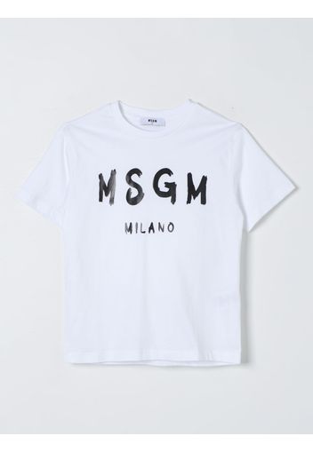 T-Shirt MSGM KIDS Bambino colore Bianco