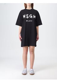 Abito Msgm in cotone con logo