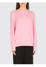 T-shirt in cotone con mini logo Msgm