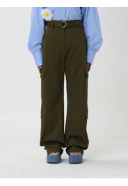 Pantalone MSGM Donna colore Militare