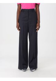 Pantalone Msgm in misto lana con stampa gessata