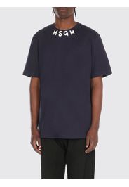 T-shirt con logo Msgm in cotone