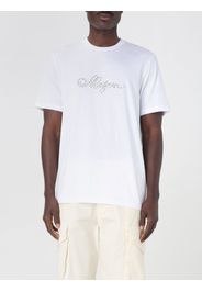 T-shirt basic Msgm in cotone con logo ricamato