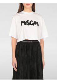 T-Shirt MSGM Donna colore Bianco