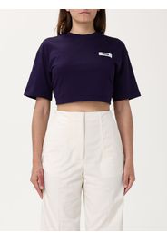 T-Shirt MSGM Donna colore Blue