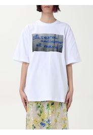 T-shirt Msgm in cotone con stampa slogan