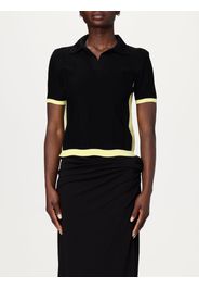 Polo in maglia di viscosa Msgm