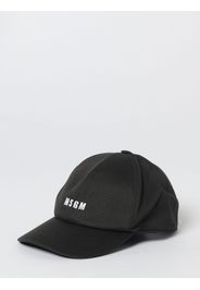 Cappello Msgm in cotone con logo ricamato