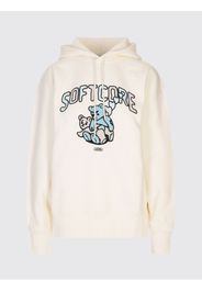 Felpa con cappuccio in cotone stampata Msgm