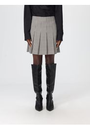 Gonna a pieghe Msgm in misto viscosa