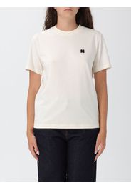 T-shirt in cotone con mini logo Msgm