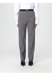 Pantaloni MSGM Donna colore Grigio