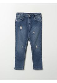 Pantalone MSGM KIDS Bambino colore Denim