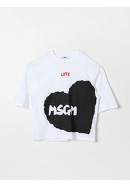 Maglia MSGM KIDS Bambino colore Bianco