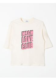 T-shirt in cotone Msgm Kids