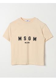T-Shirt MSGM KIDS Bambino colore Crema