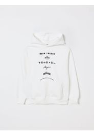 Felpa con cappuccio e logo Msgm Kids