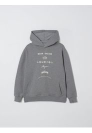 Felpa con cappuccio e logo Msgm Kids