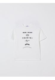 T-shirt in cotone con logo Msgm Kids