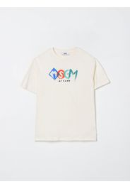 T-shirt in cotone con logo Msgm Kids